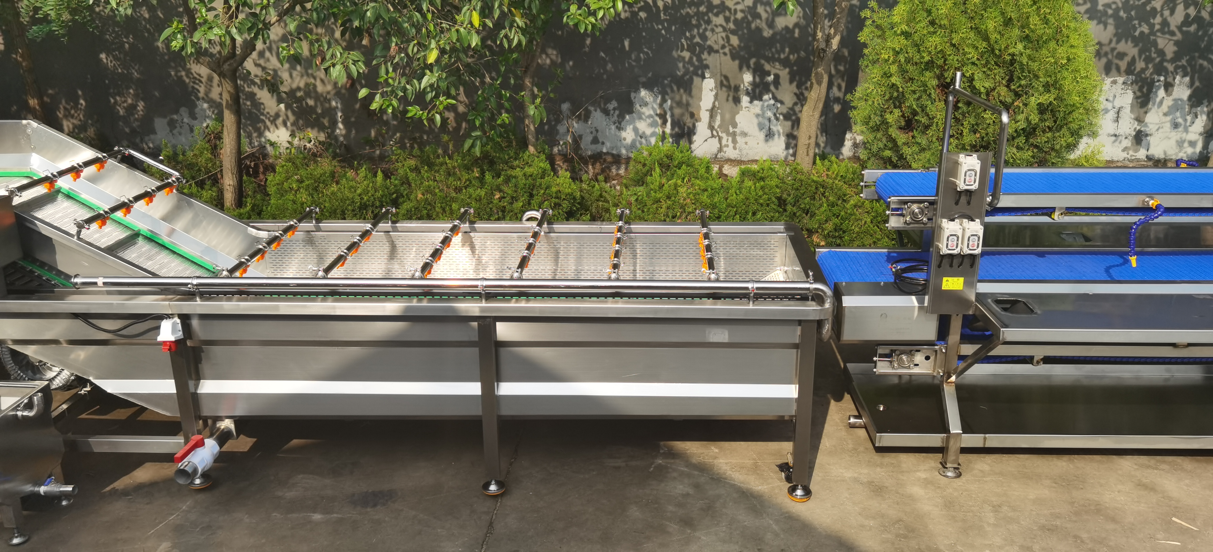Bubble cleaning machine factory real shooting