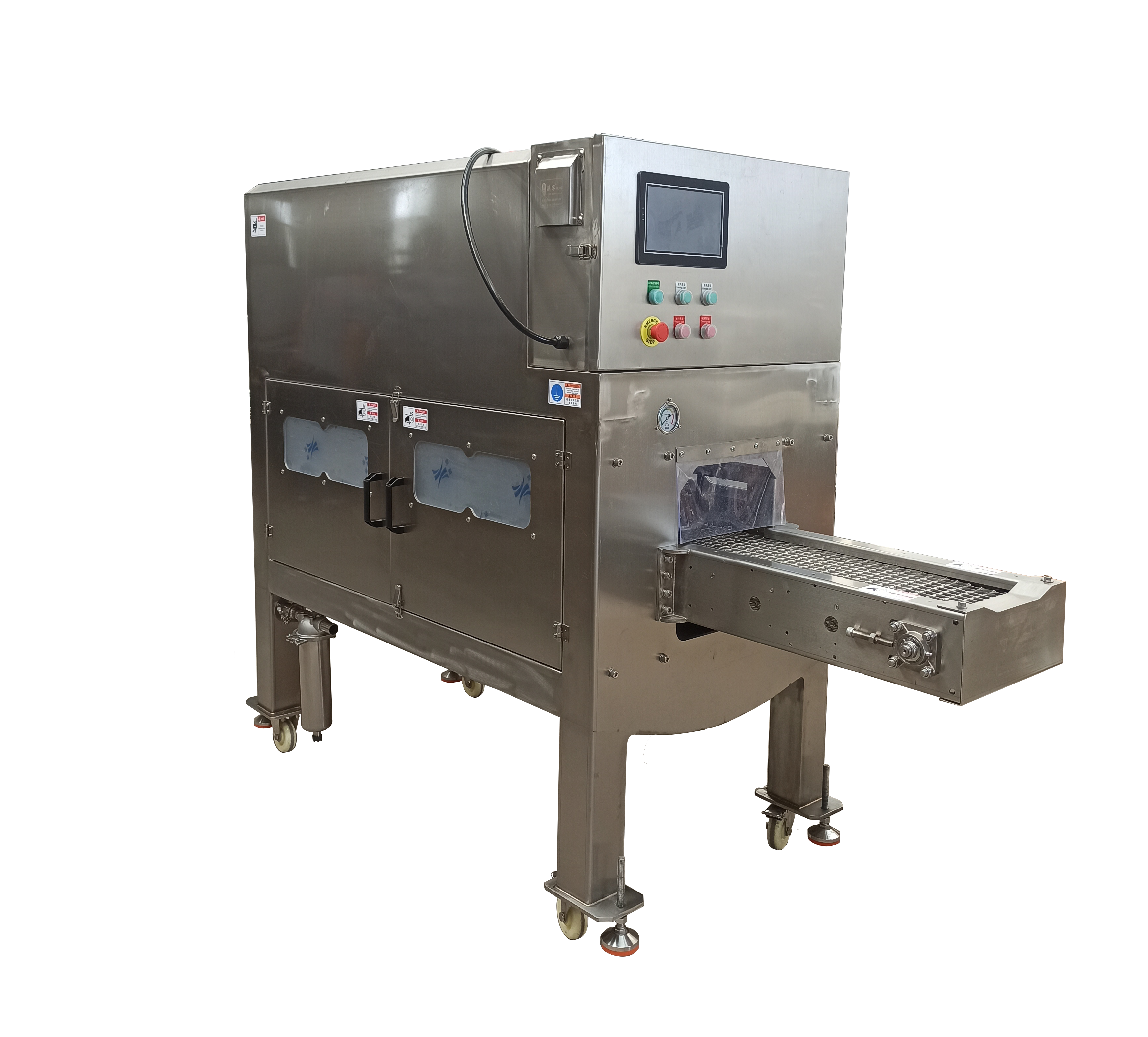 High pressure water descaler