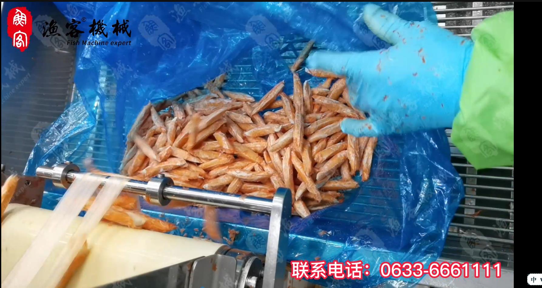 Super crab willow demoulding machine, customer factory real shoot, convenient and fast, save time an